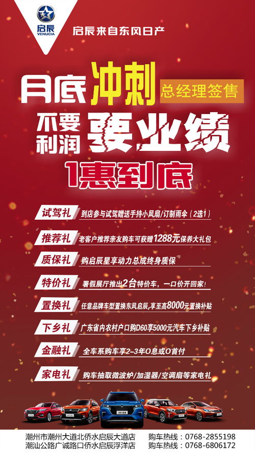 月底沖刺，不要利潤要業績！啟辰特賣會火熱進行中